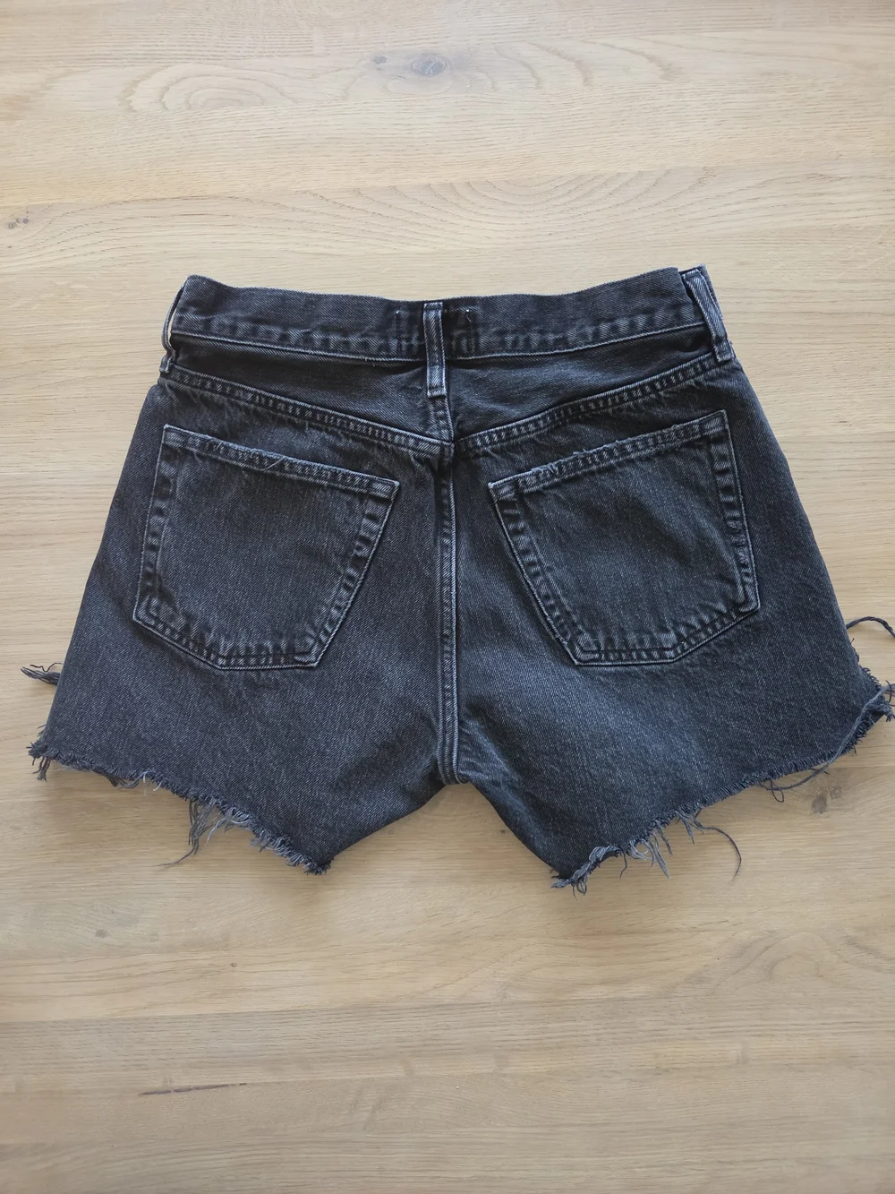 AGOLDE Parker Long denim shorts
